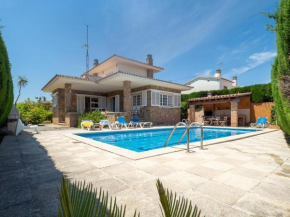 Villa con piscina privada a 300m de la playa, para 8 personas con wifi y barbacoa - ES-325-6